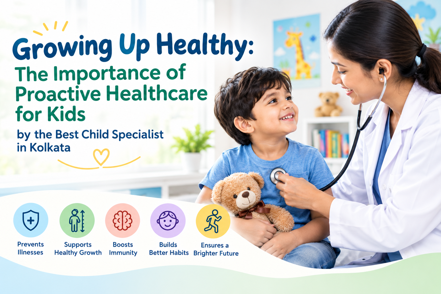 Growing Up Healthy: The Importance of Proactive Healthcare for Kids by the Best Child Specialist in Kolkata